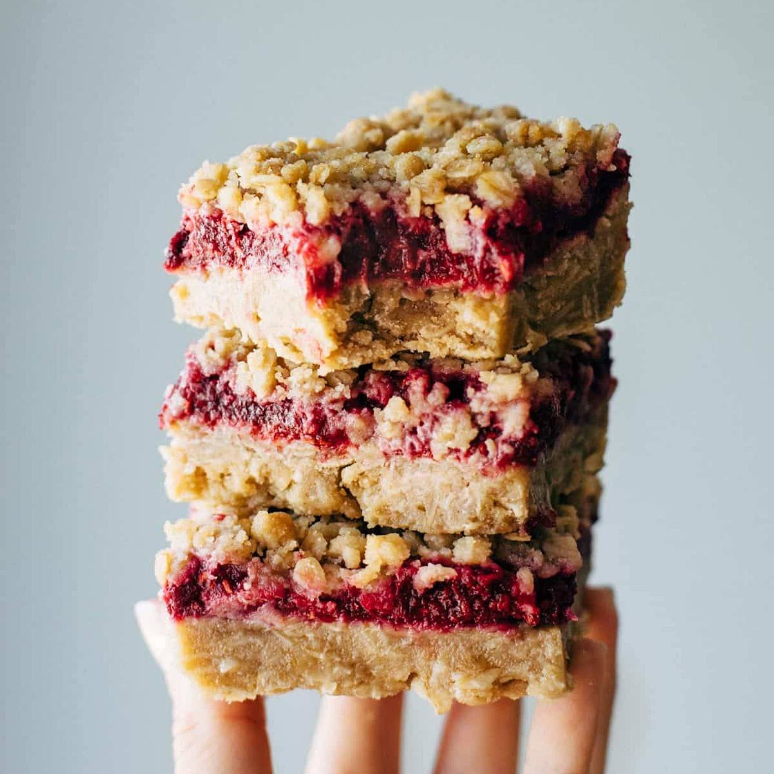 Raspberry Crumble Bars