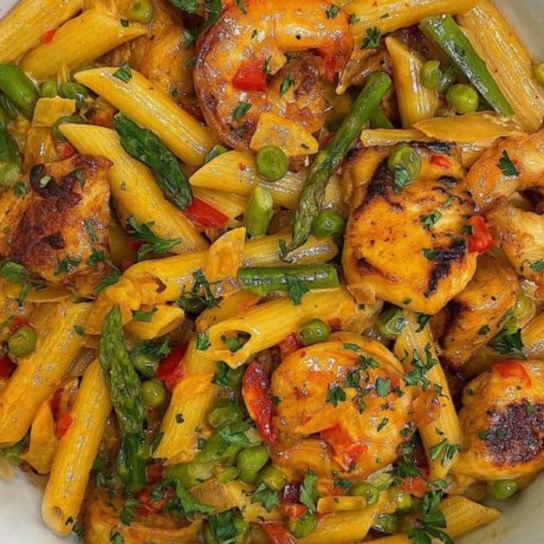 Creamy Lemon & Herb Salmon