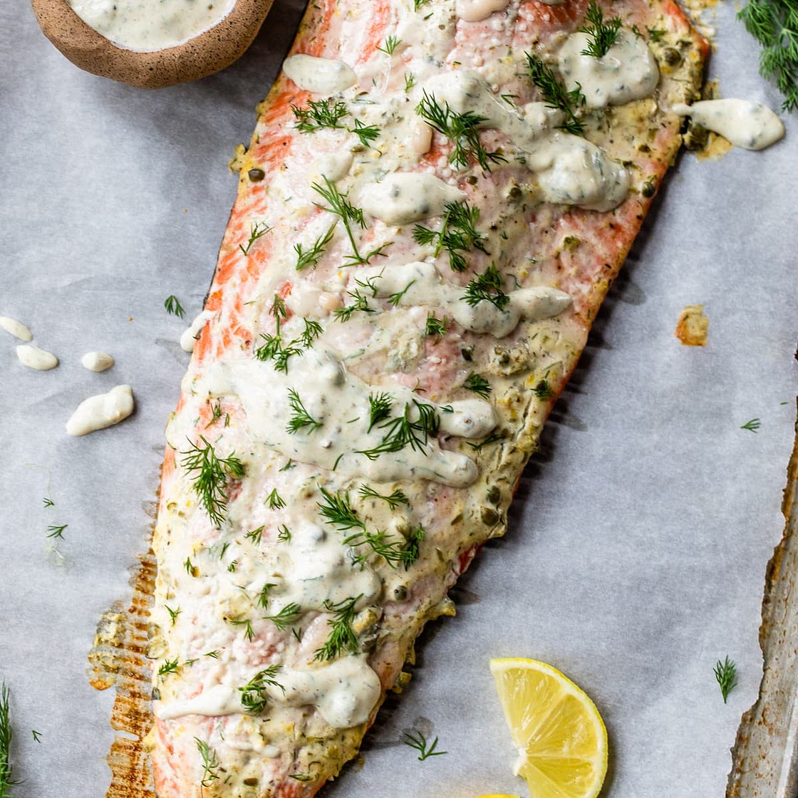 Slow Roasted Salmon Recipe