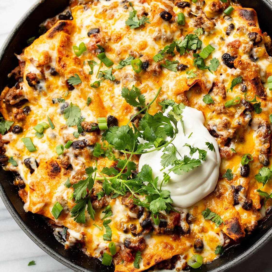 Beef Taco Skillet