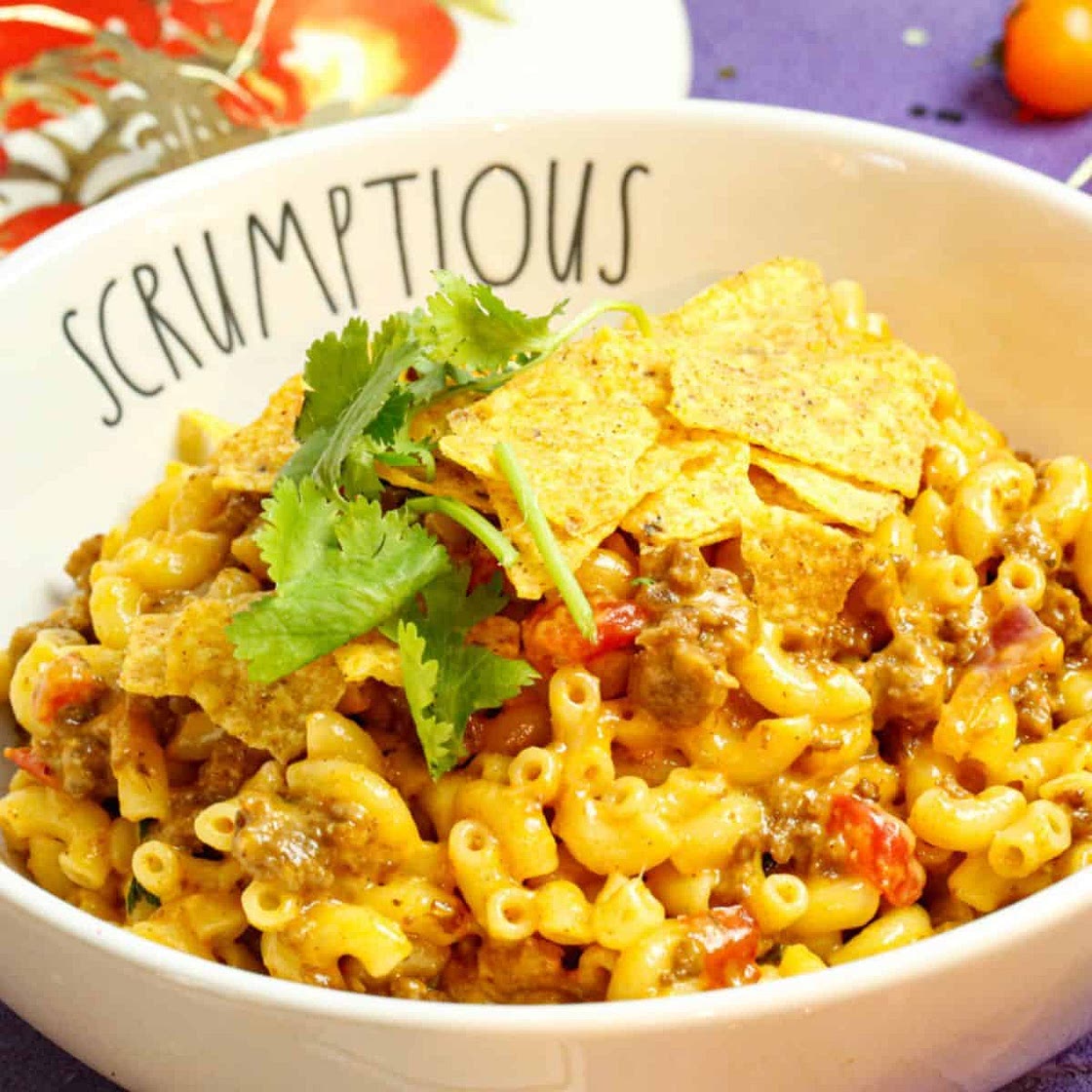 Taco Pasta Casserole