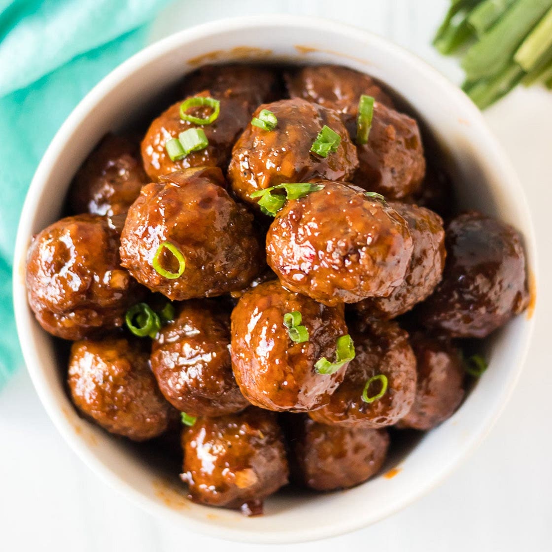 Crockpot Honey Garlic Meatballs