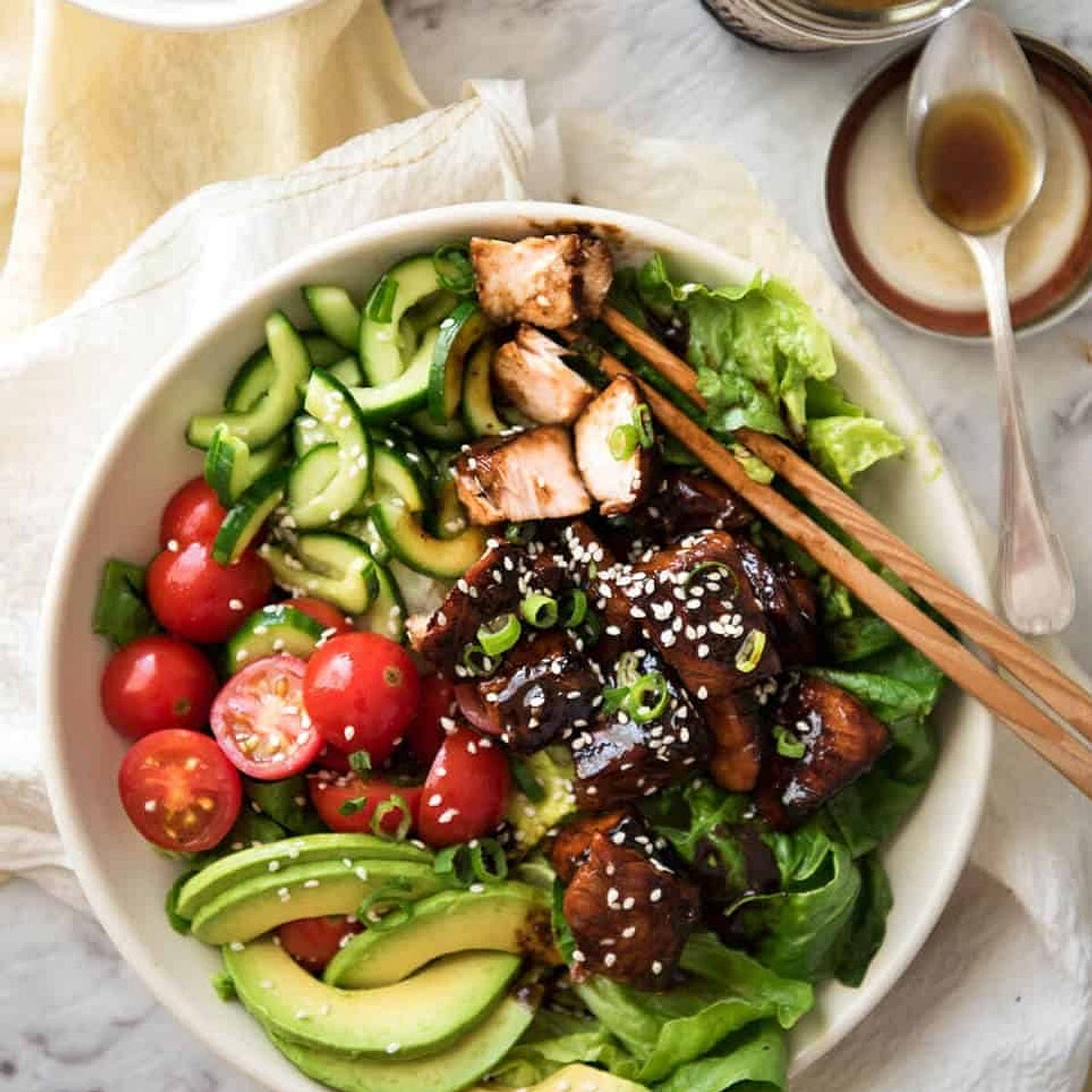 Asian Salmon Salad