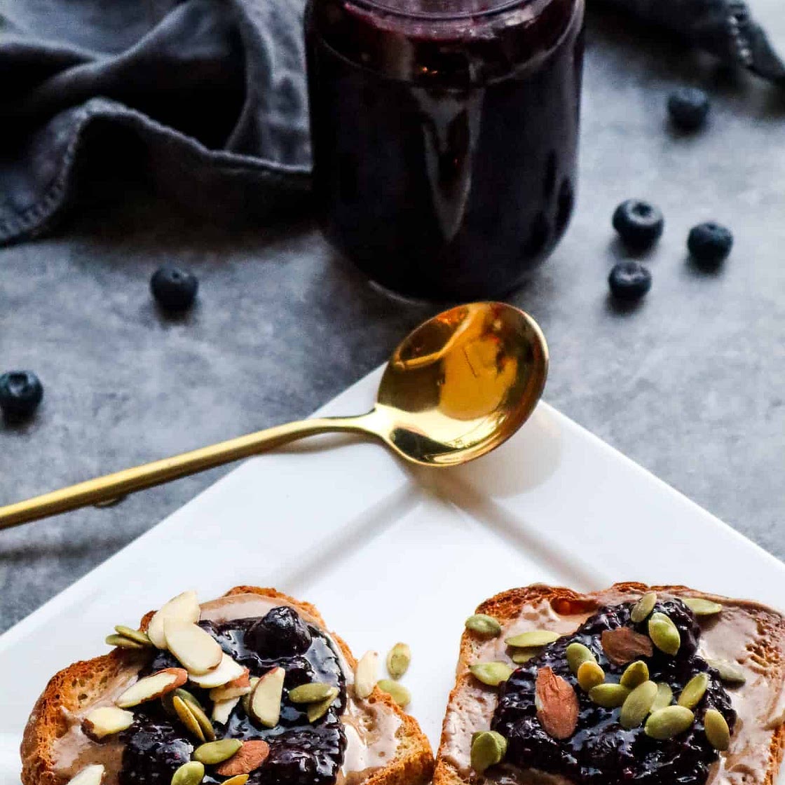 Blueberry Chia Sea Moss Jam (Alkaline)