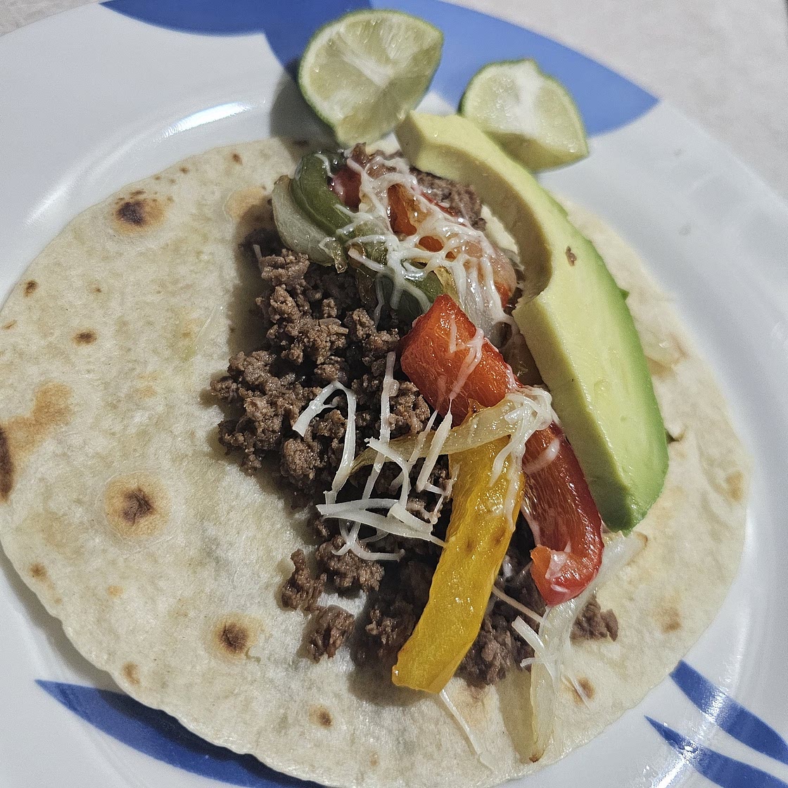 Ground Beef Fajitas