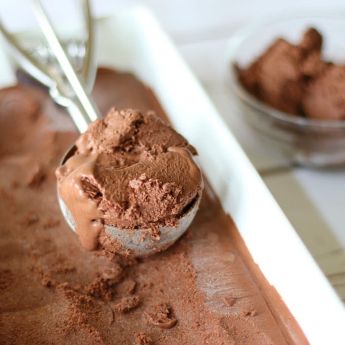 Chocolate Coconut Milk Ice Cream