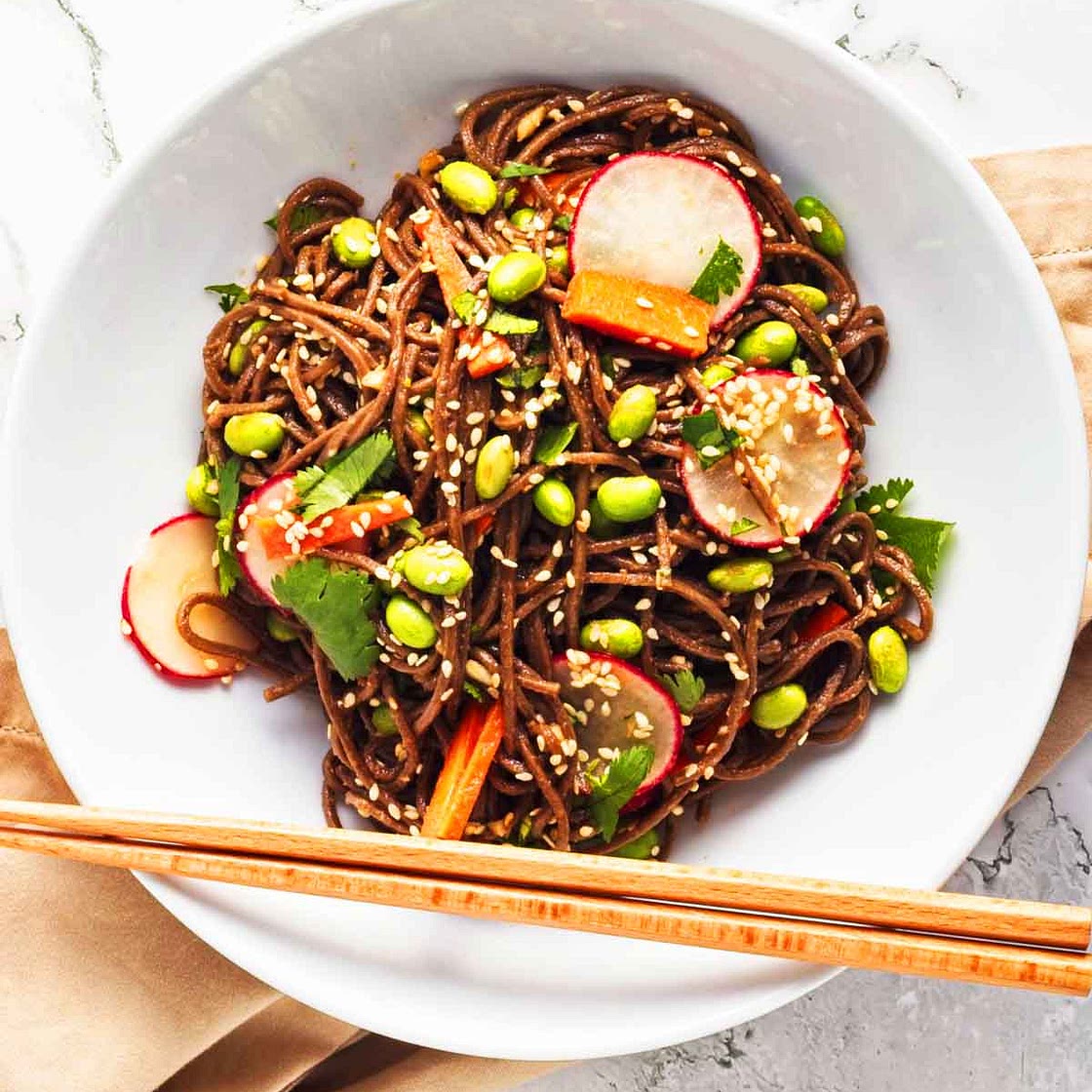 Sesame Soba Noodles