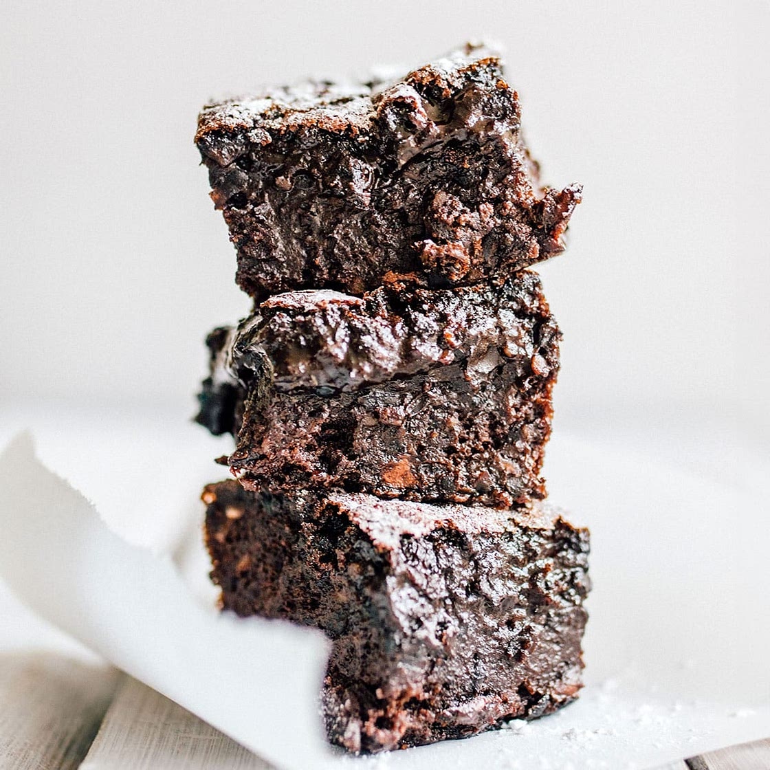Fudgy Black Bean Brownies (No Flour!)