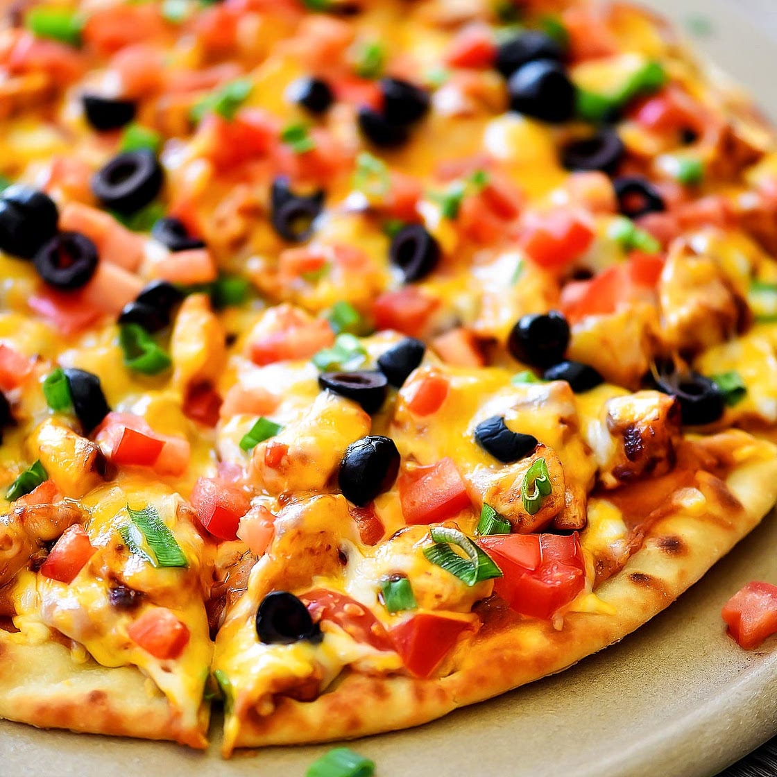 Chicken Taco Pizza