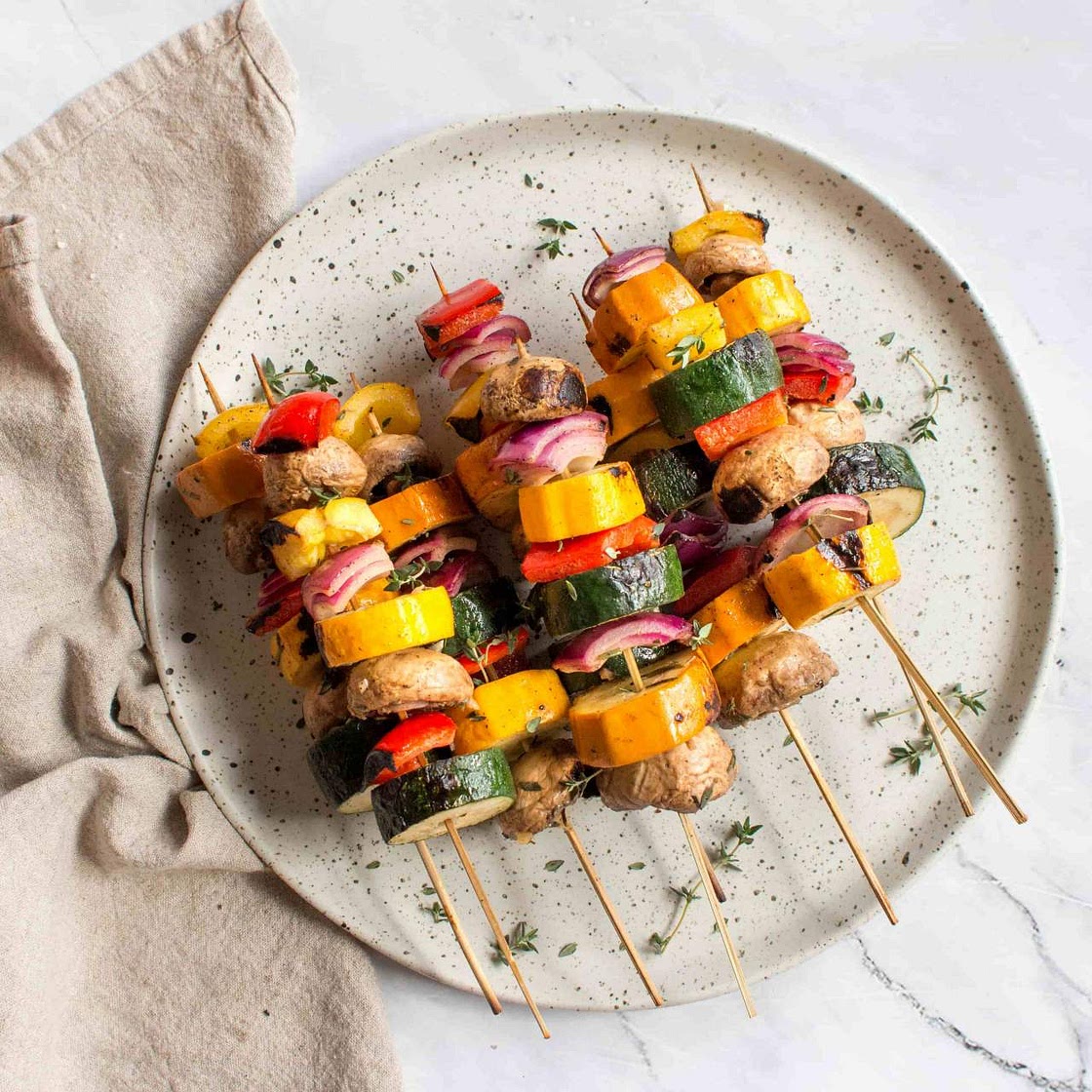 Grilled Vegetable Skewers