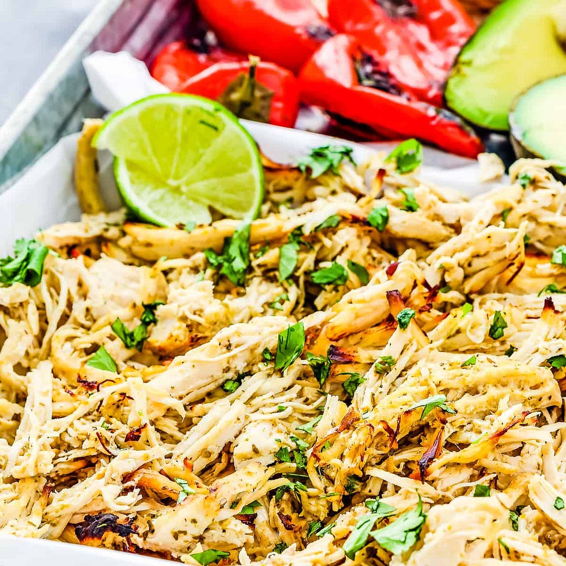 Instant Pot Mojo Chicken Tacos
