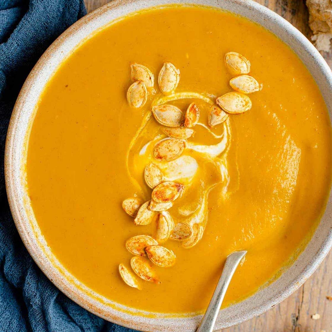 Cinnamon Pumpkin Soup