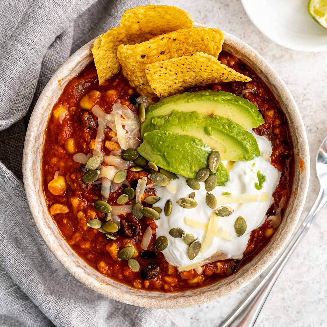 Vegan Pumpkin Chili