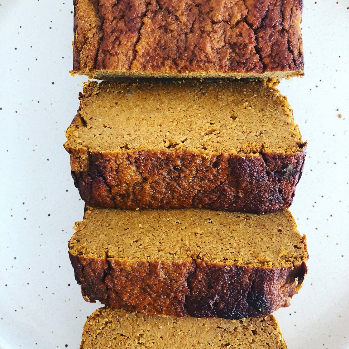 Tigernut Flour Pumpkin Bread