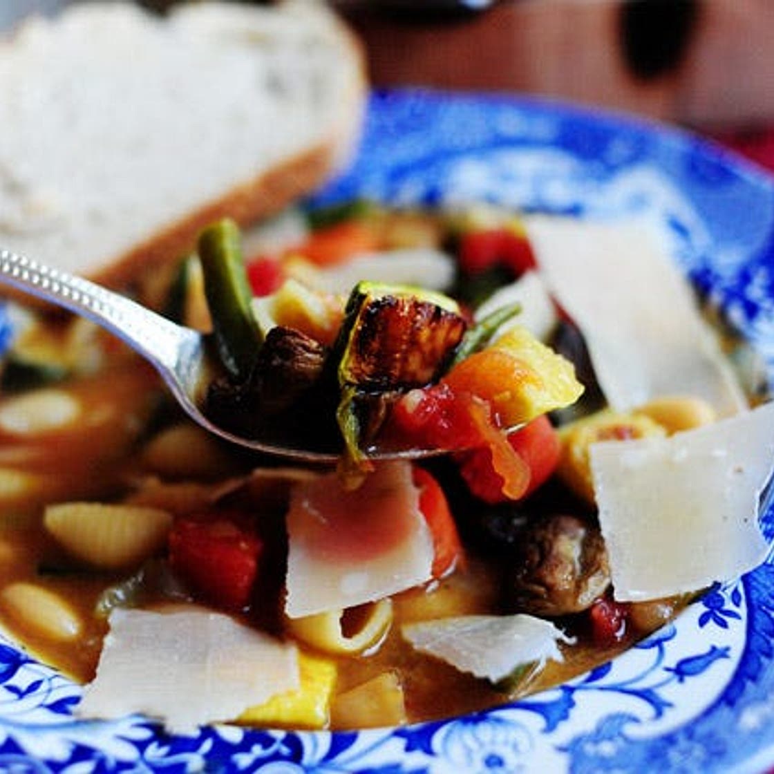 Roasted Vegetable Minestrone