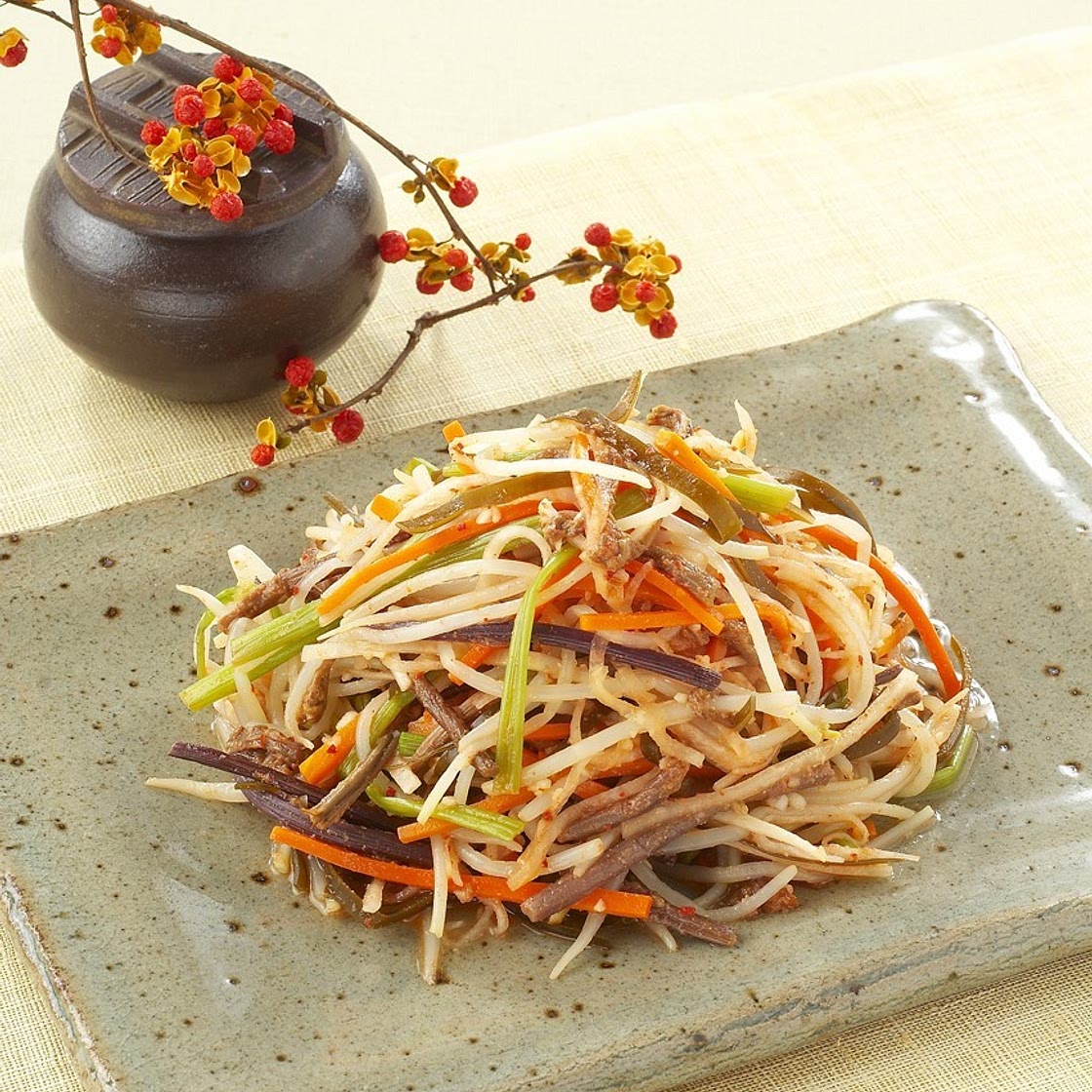 콩나물잡채 만드는 법