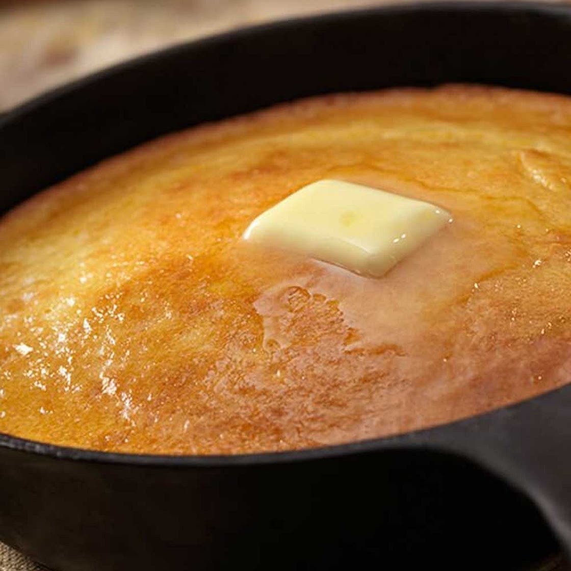 Black Iron Skillet Cornbread