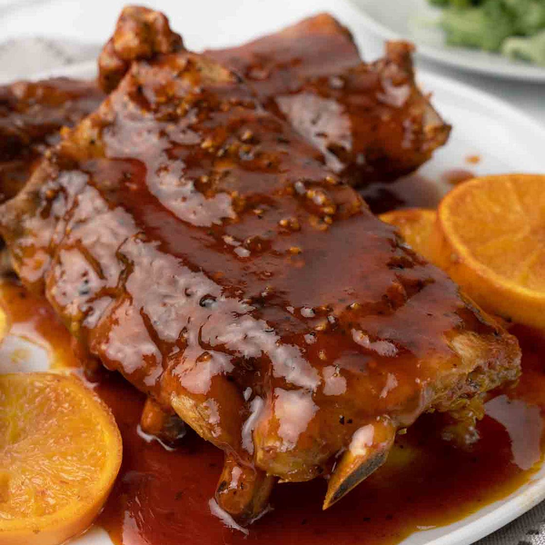 Slow Cooker Ginger Beer Barbecue Baby Back Ribs