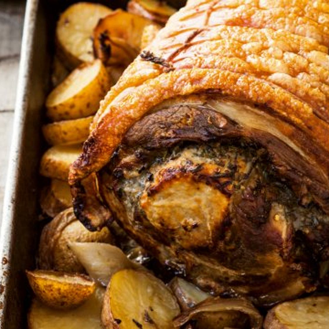 Stuffed Roast Pork