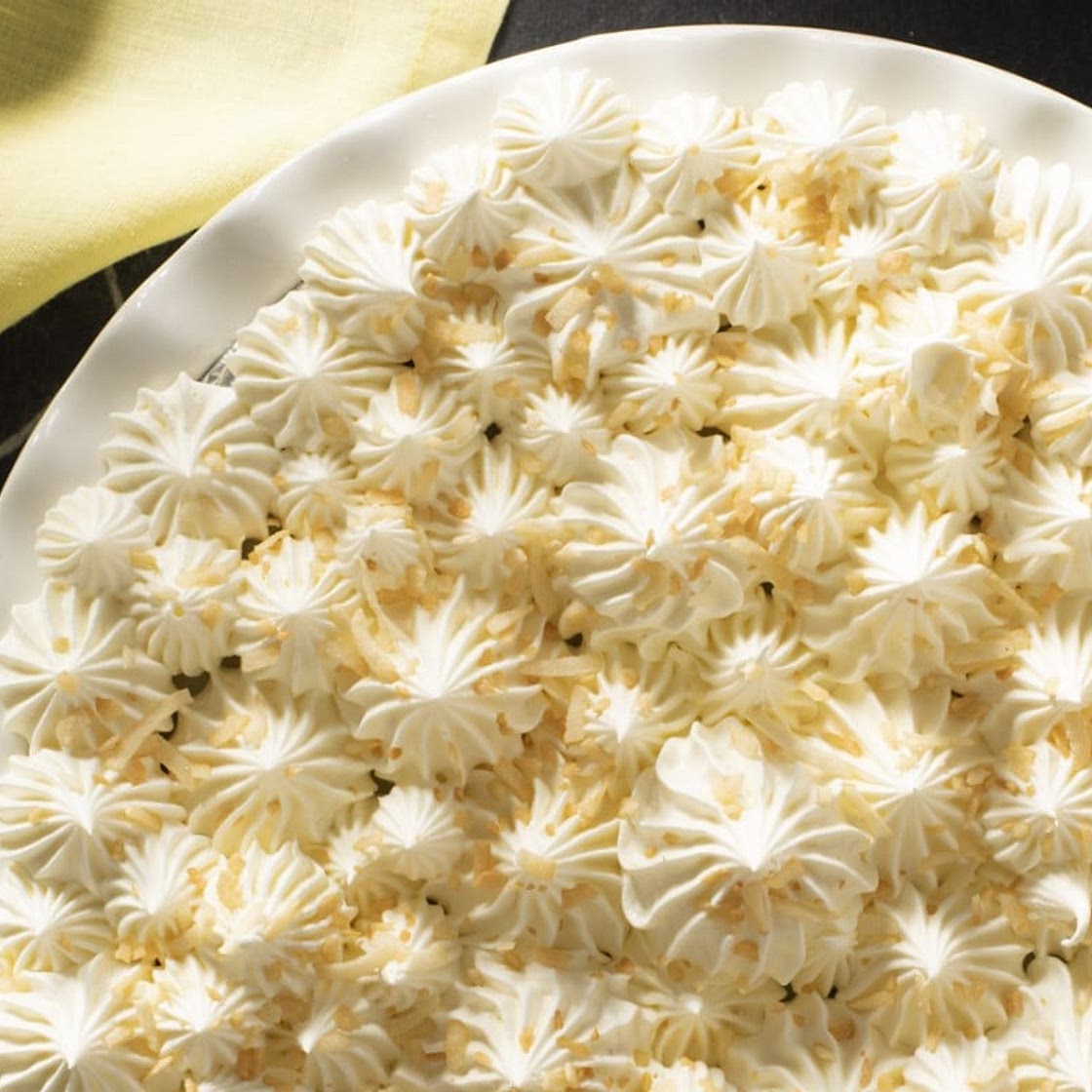 Mile-high Coconut Cream Pie