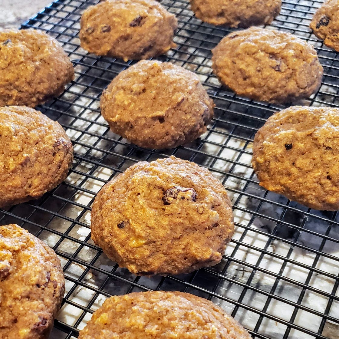 Healthy oatmeal raisin cookies