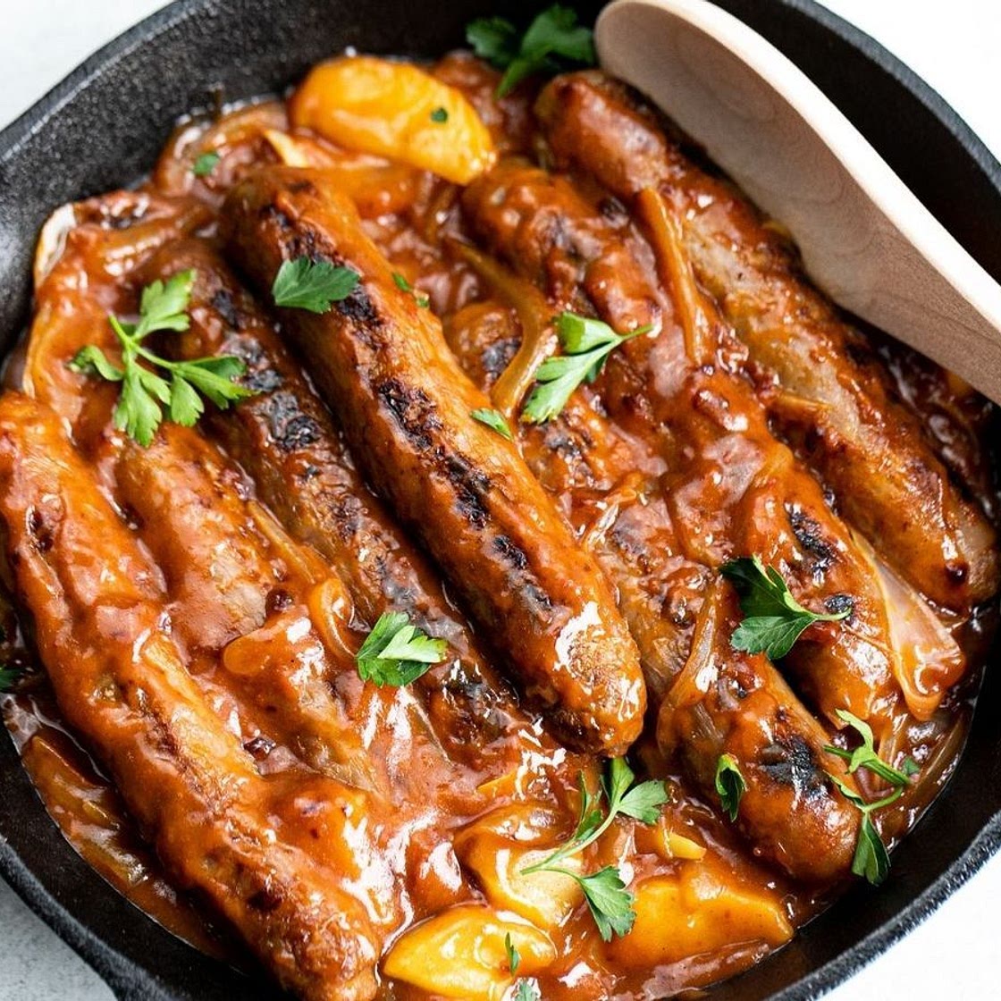 Devilled Sausages Recipe