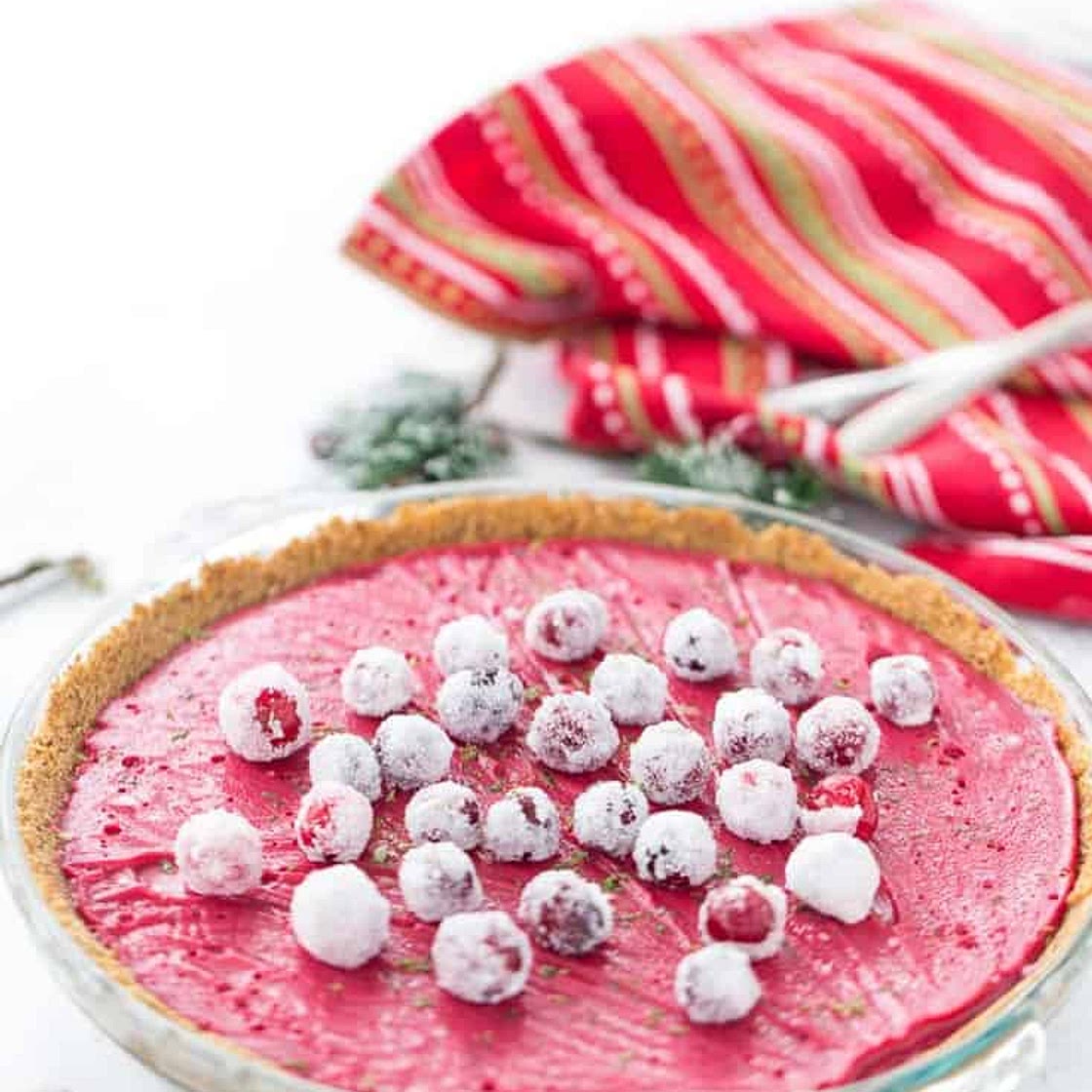 Cranberry Lime Pie