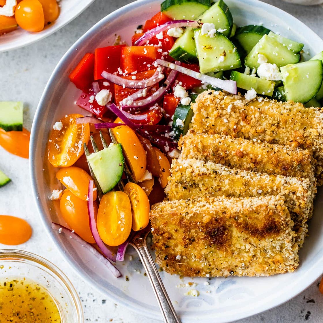 Greek Tofu Bowls