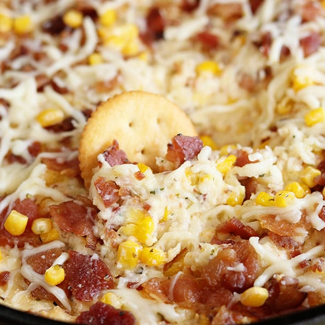 Cheesy Bacon Corn Dip