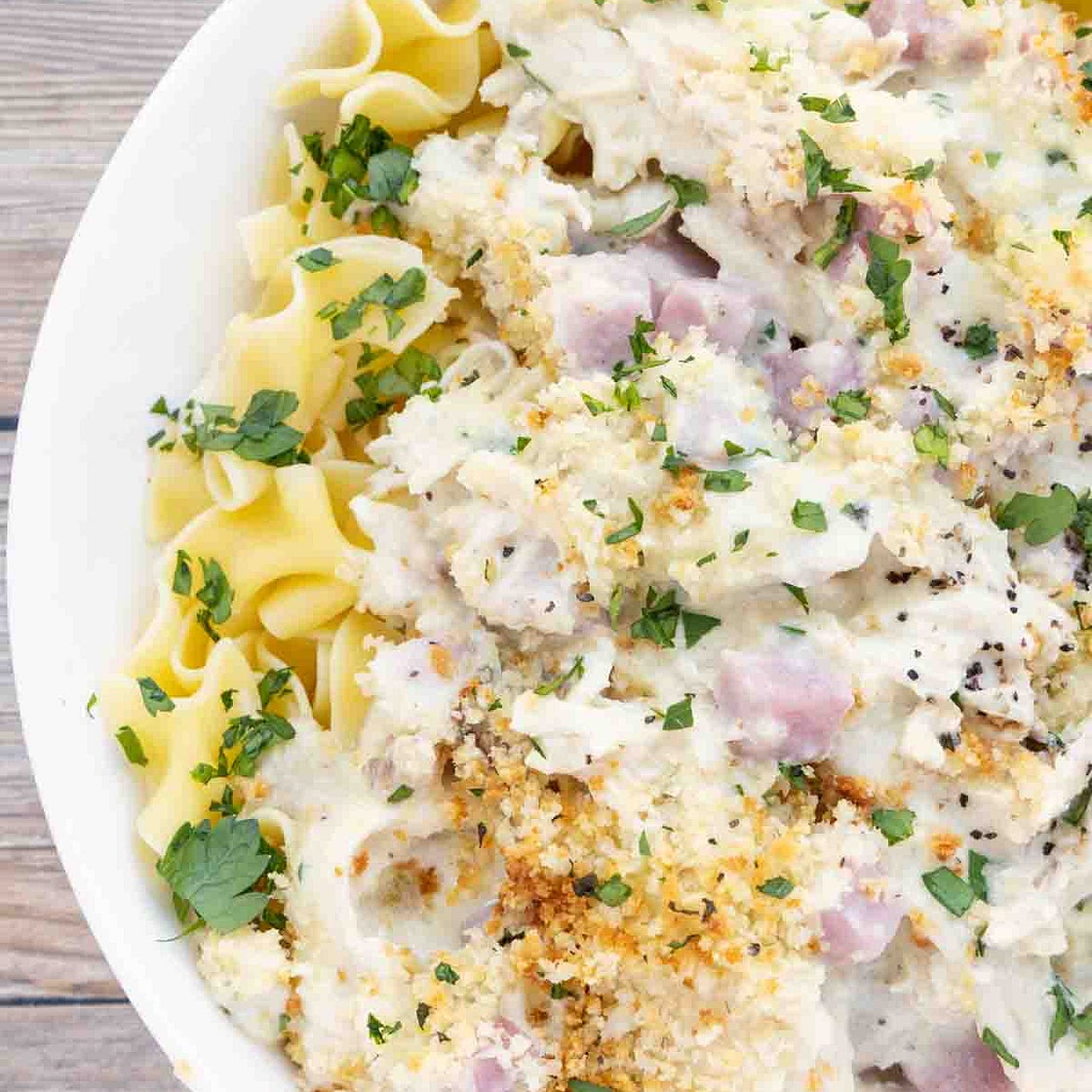 Chicken Cordon Bleu Casserole