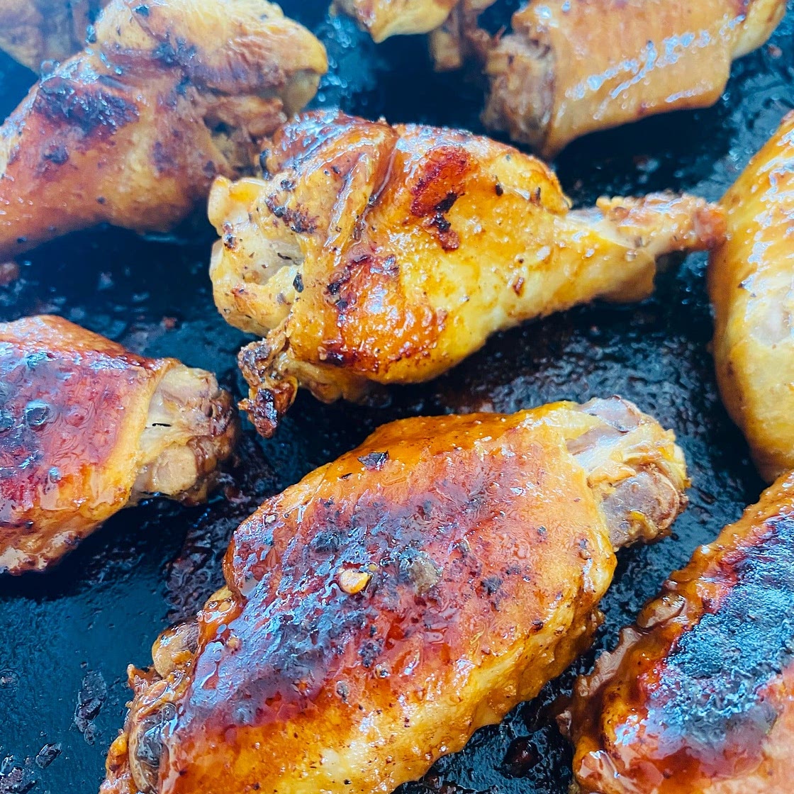 Griddle Lemon Pepper Wings