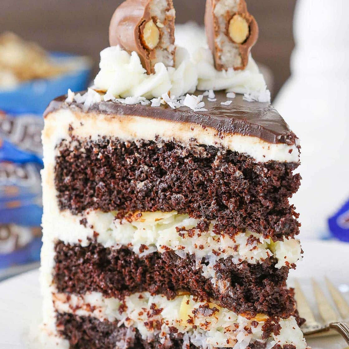 Almond Joy Layer Cake
