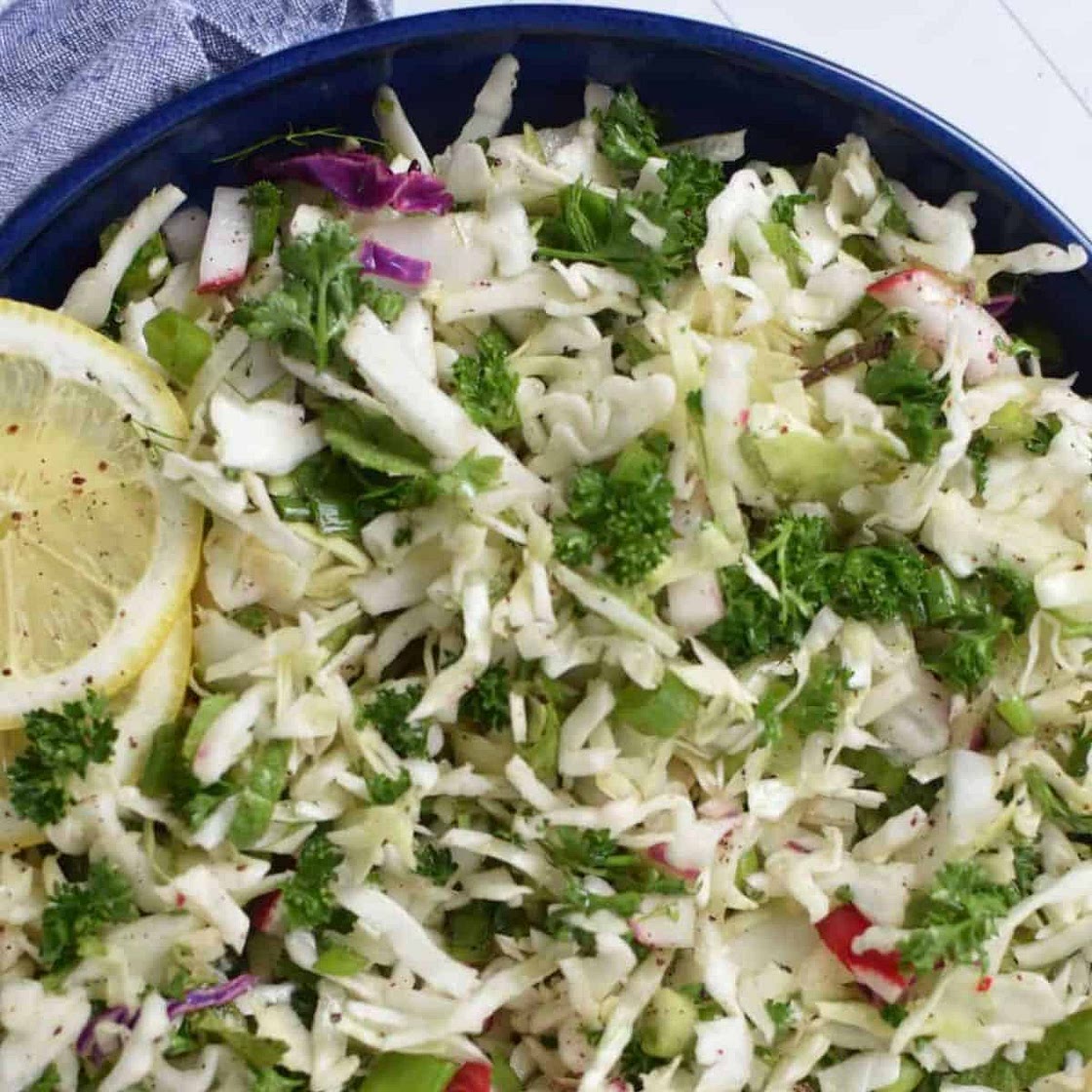 Malfouf Salad (Lebanese Cabbage Salad)