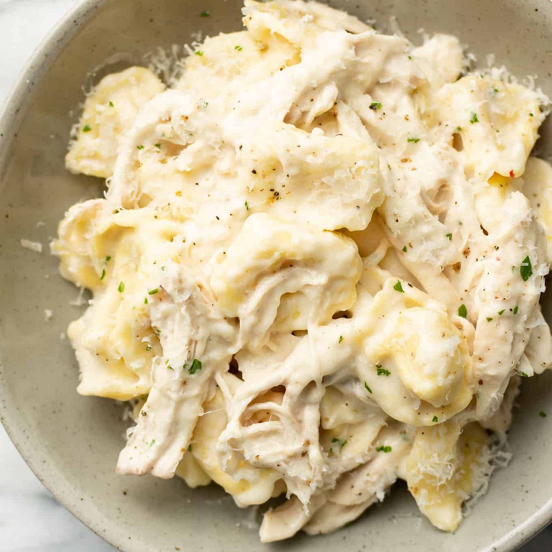 Chicken Tortellini Alfredo