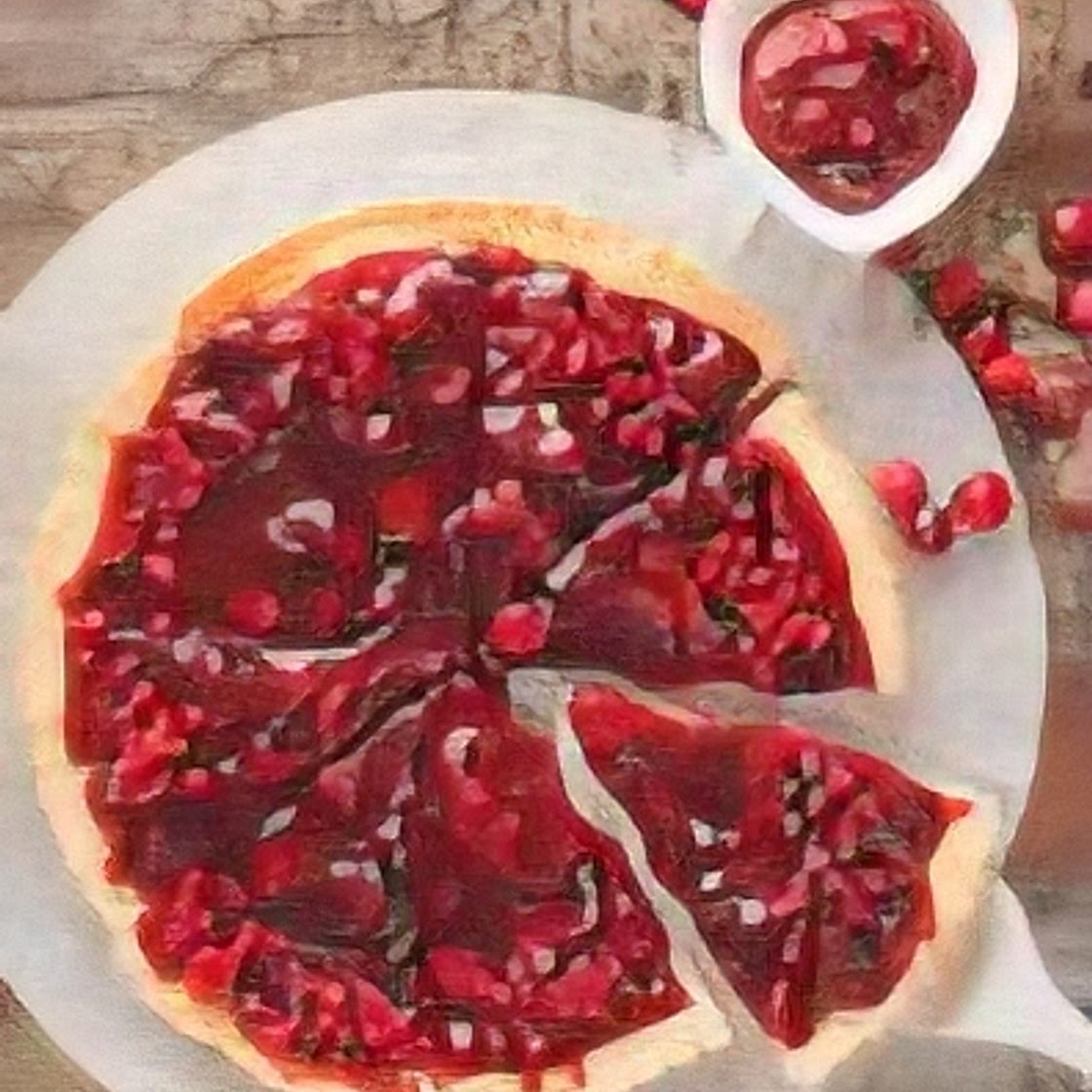 Cranberry Tart With Gingersnap Cookie Crust
