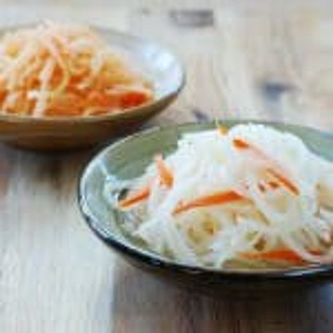 Musaengchae (Sweet and sour radish salad)