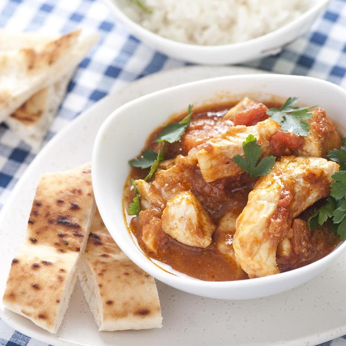 Madras de poisson à l'indienne