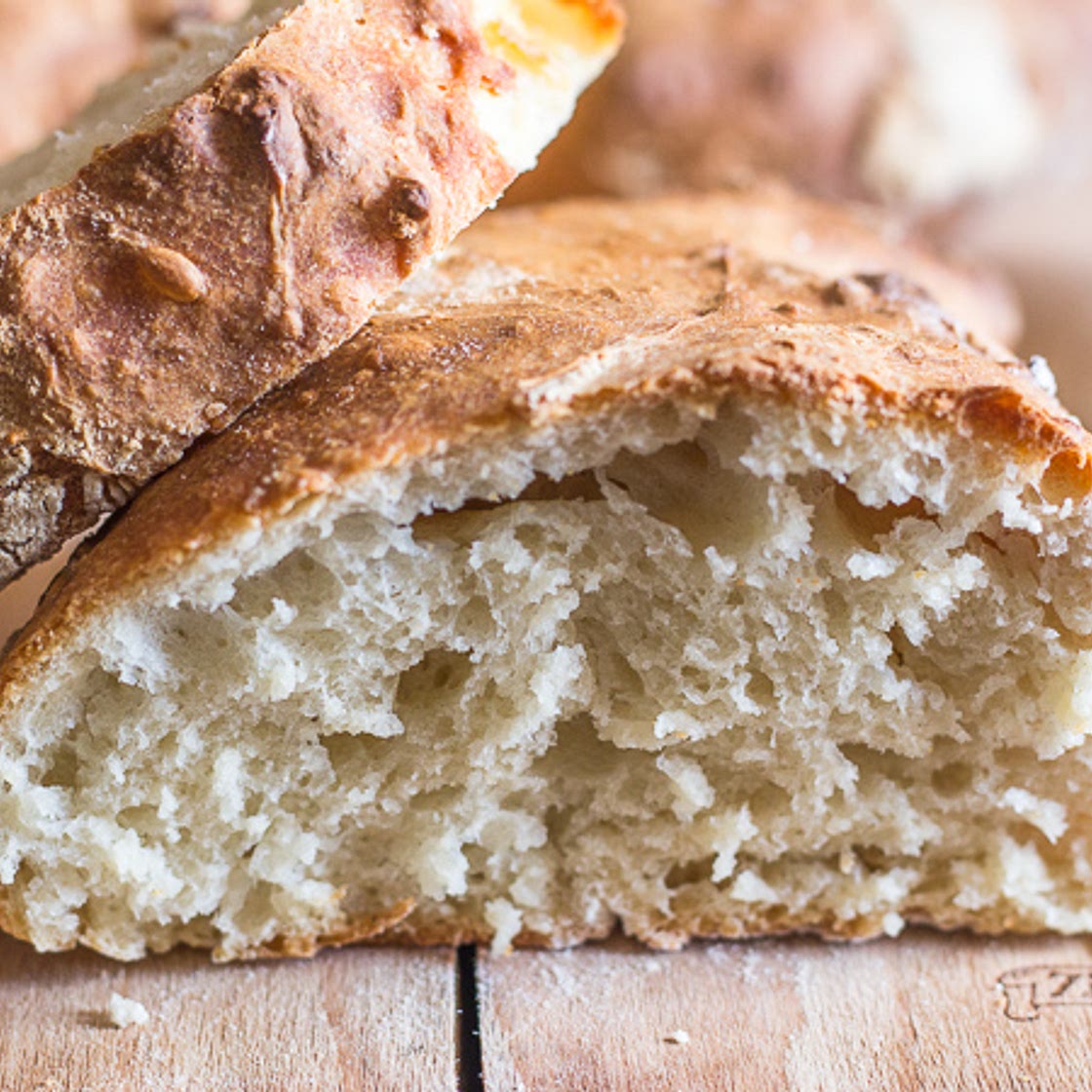 Fast and Easy No Knead Bread