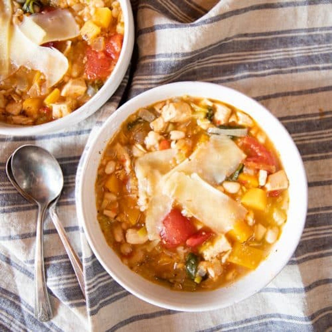 White Bean Vegetable Soup