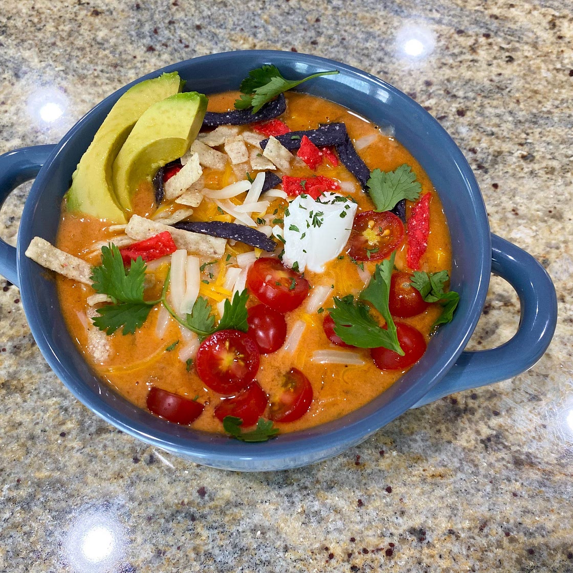 Lentil Tortilla Soup