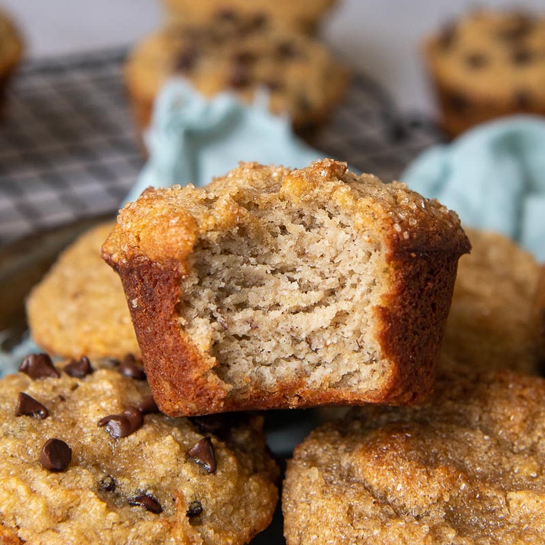 Easy 25-Minute Almond Flour Banana Muffins