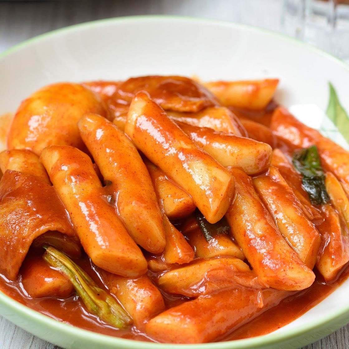 Tteokbokki - Spicy stir-fried rice cakes