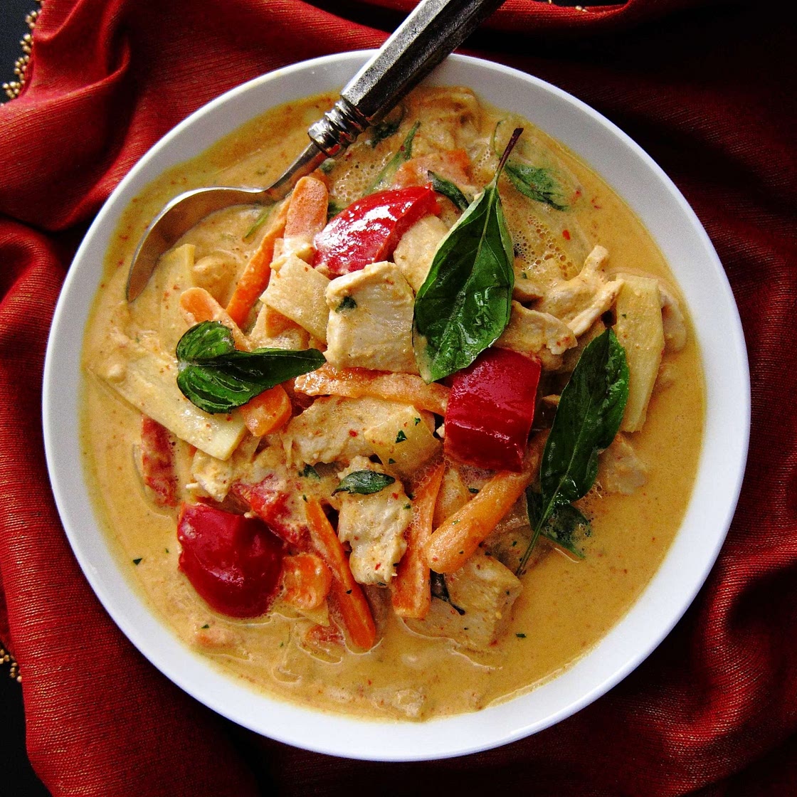 Instant Pot Thai Red Curry with Chicken
