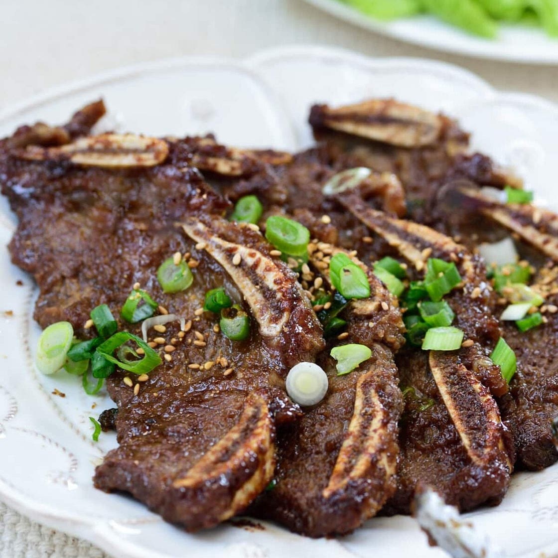 LA Galbi (Korean BBQ Short Ribs)