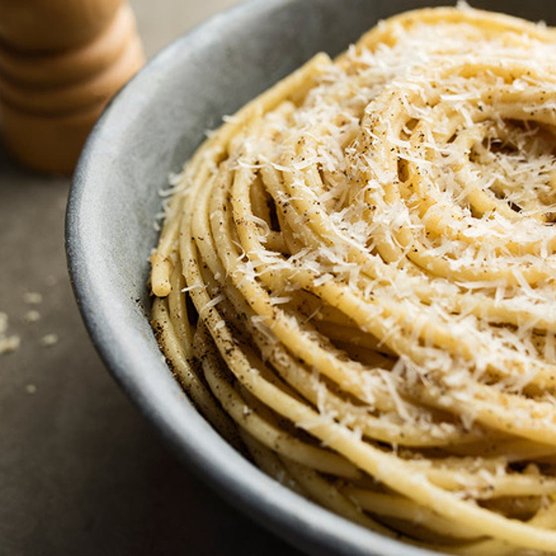 Bucatini Cacio E Pepe Pasta Recipe
