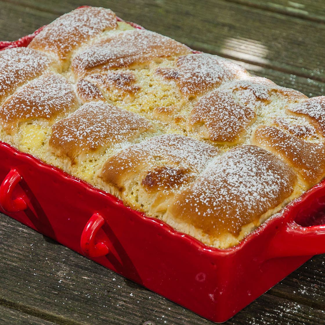 Buchten au fromage blanc