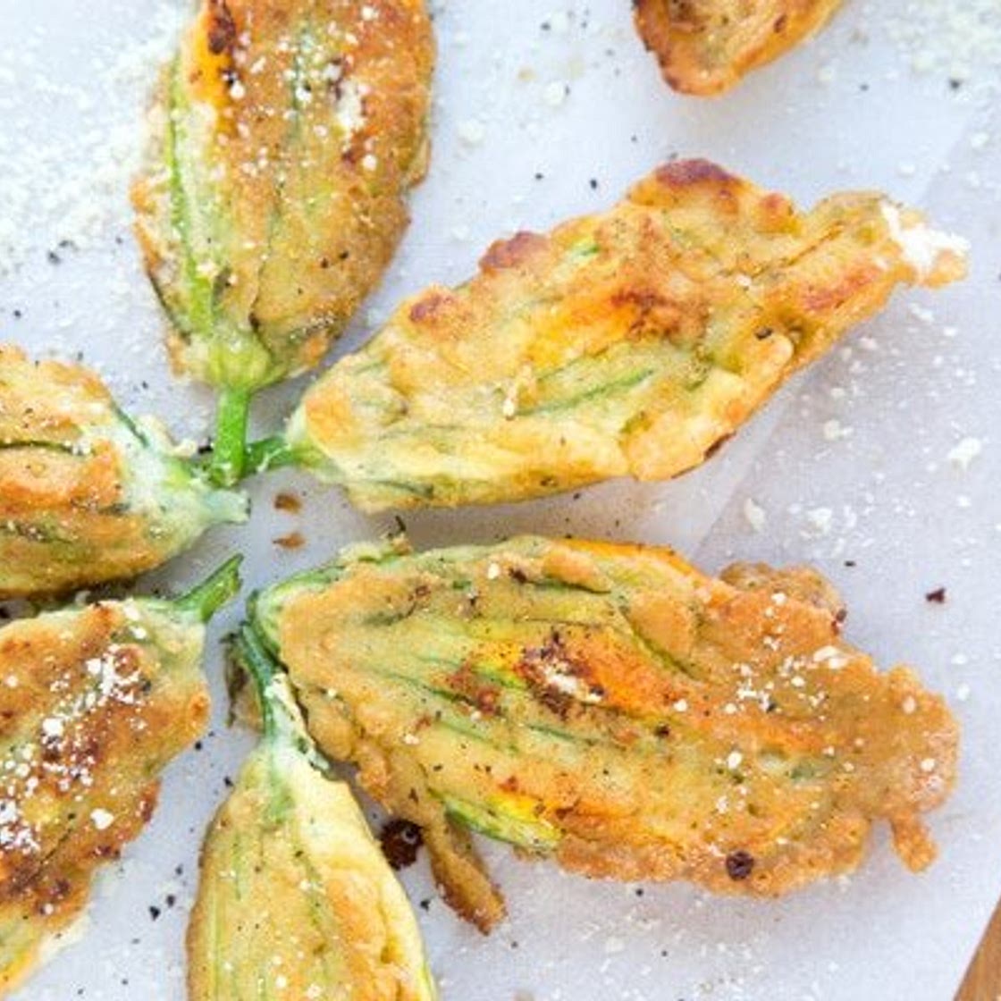 Stuffed Zucchini Blossoms