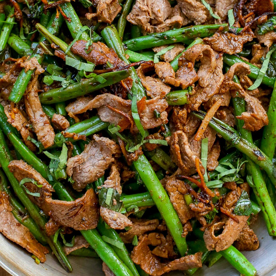 Thai Steak and Green Bean Stir Fry