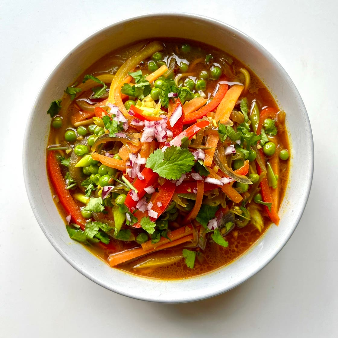 Vegetable Thukpa (Tibetan Noodle Soup)