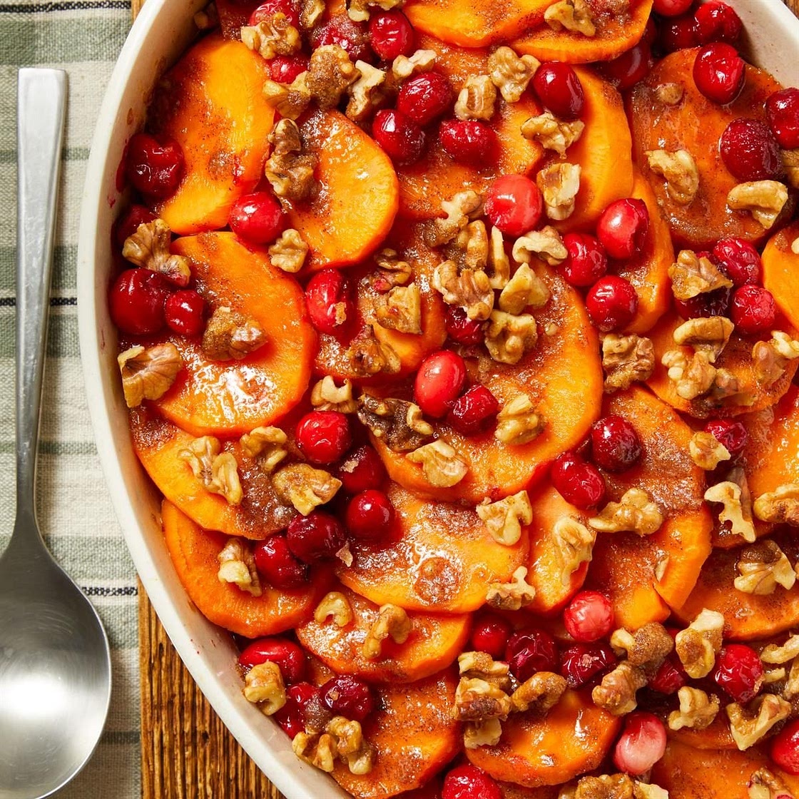 Sweet Potato Cranberry Casserole